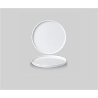 White Walled Plate 21cm
